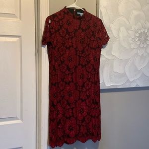 Beautiful burgundy lace Antonio Melani dress